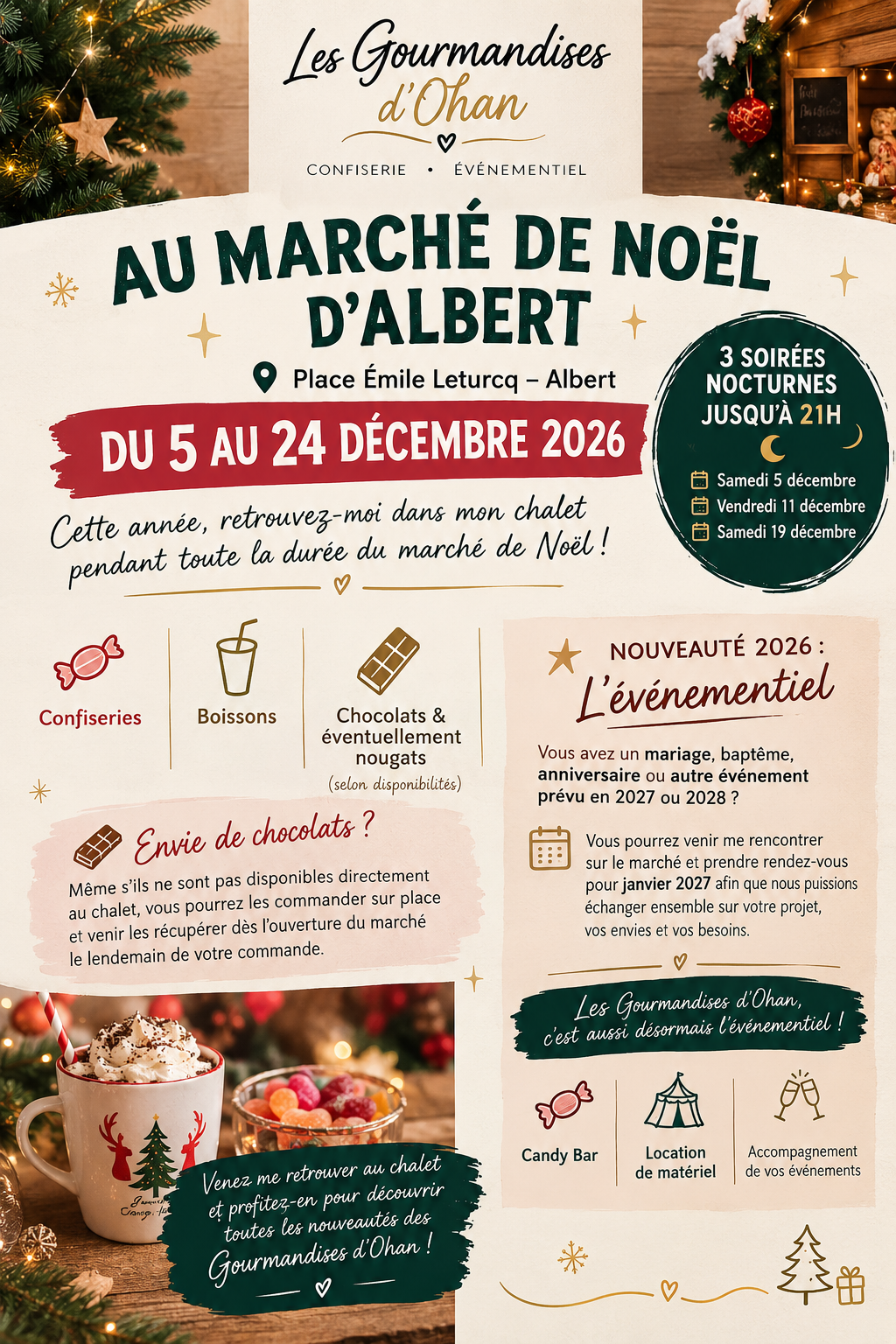 Marché de Noël d'Albert 2026