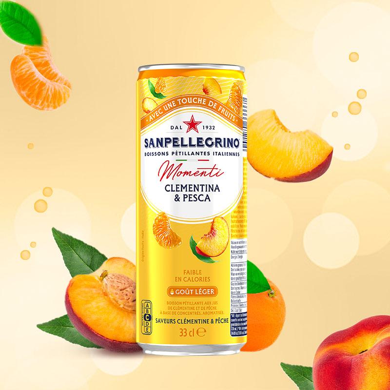 San pellegrino clémentine pêche