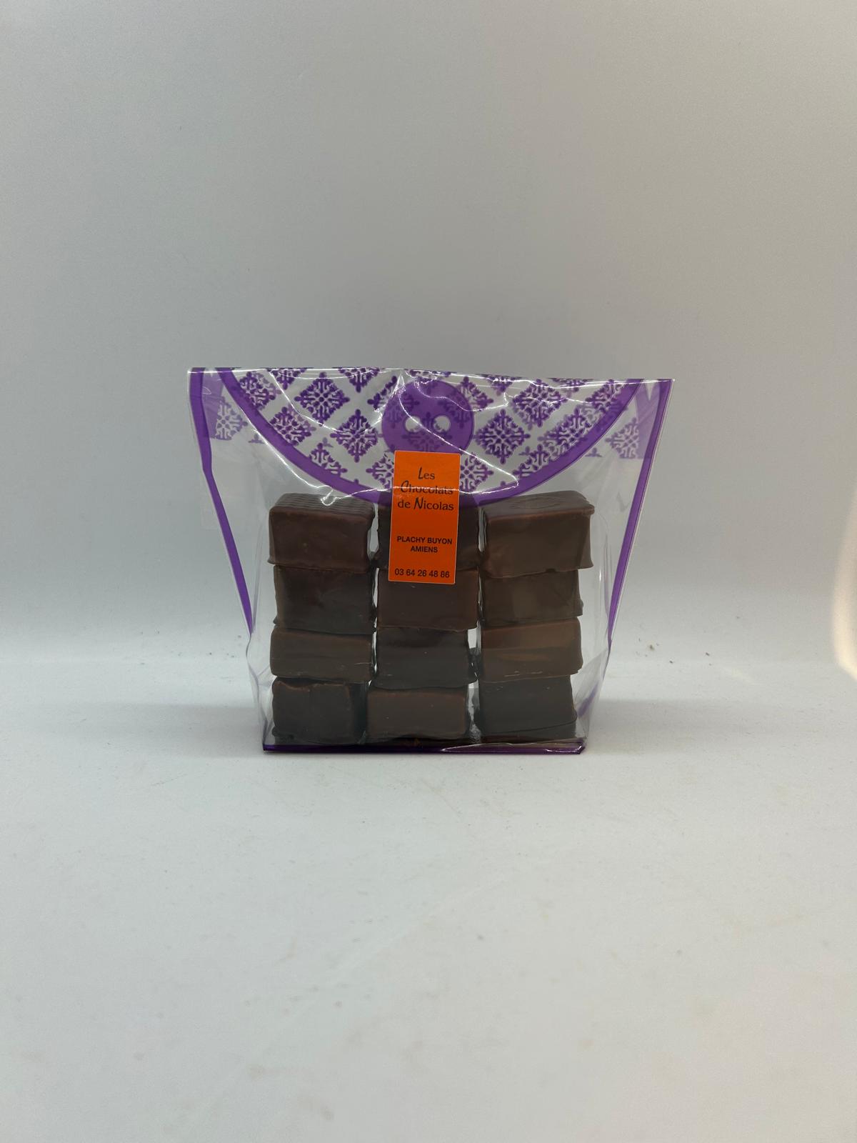 Guimauves enrobées de chocolat